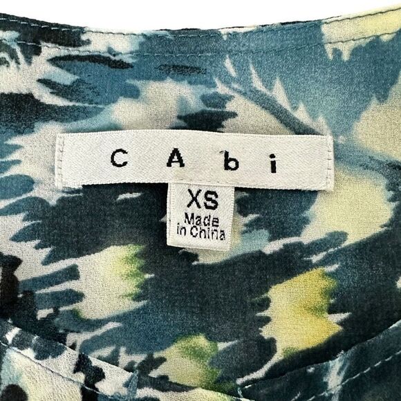 CAbi Avery Sheer Sleeveless Top size XS - Picture 4 of 8